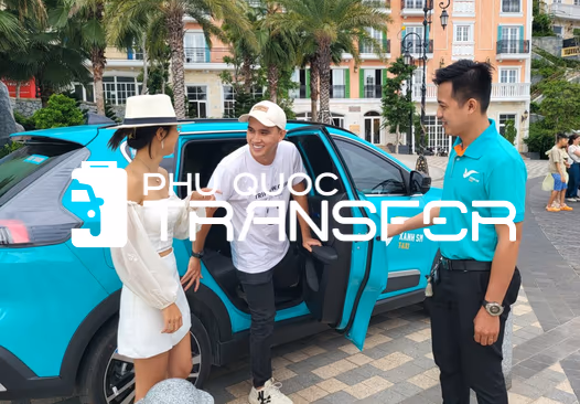 Phú Quốc Transfer นักเดินทางข้างรถแท็กซี่